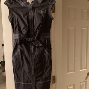 BCBG Charcoal Grey Dress  This dress is new with tags and it is a size 4.